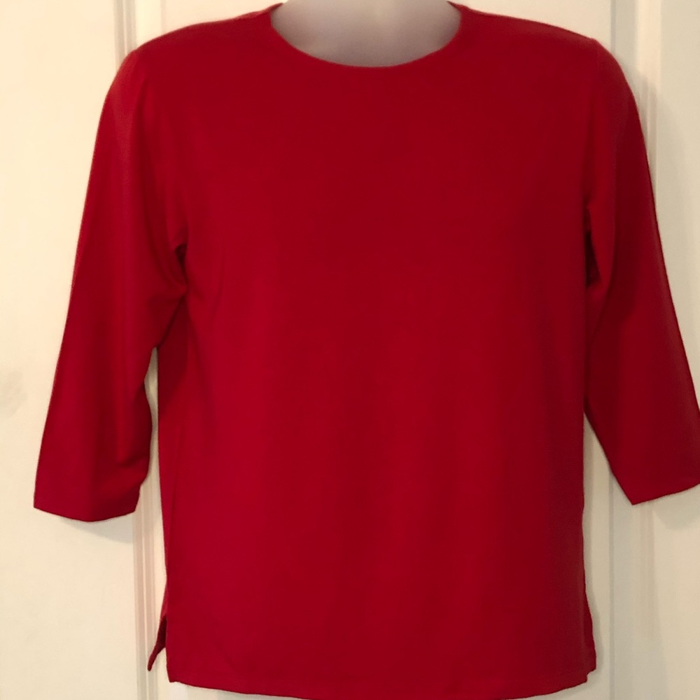 NWT FREELANCE Tomatoe Red Top Size Small